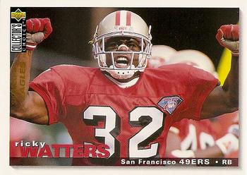 Ricky Watters Philadelphia Eagles 1995 Upper Deck Collector's Choice #190